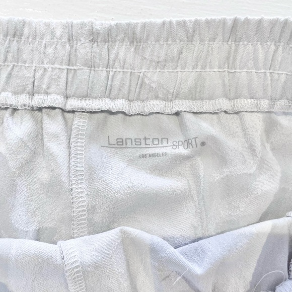 New Lanston Sport Curved Hem Shorts Grey Sample Size / Size Small - Picture 12 of 12